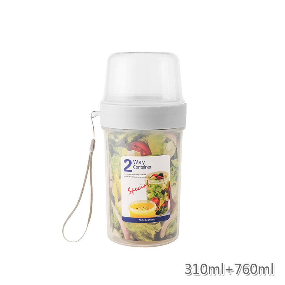 휴대용 이중층 보관 상자, 밀폐 용기. 요구르트, 샐러 - Baby Food Jars With Lids 리뷰 및 가격